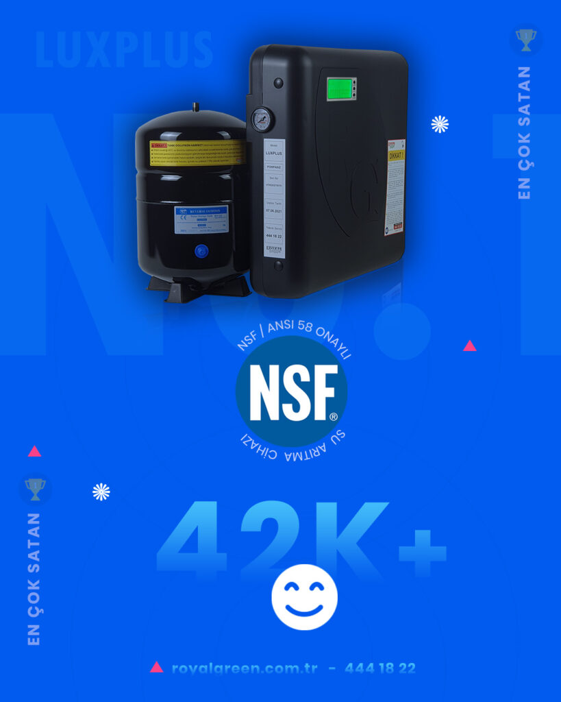 NSF Onaylı Su Arıtma Cihazı